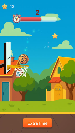 Basketball Shot level in progress